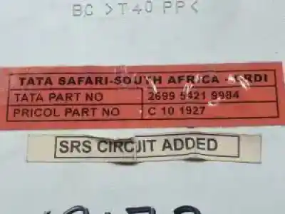 Peça sobressalente para automóvel em segunda mão quadrante por tata telcoline 497spbsiii referências oem iam 269954219984  