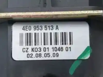 Second-hand car spare part indicator switch for audi a6 berlina (4f2) bmk oem iam references 4e0953513a  