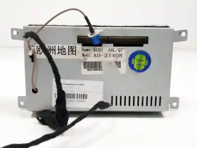 Second-hand car spare part multifunction display for audi a6 berlina (4f2) bmk oem iam references   