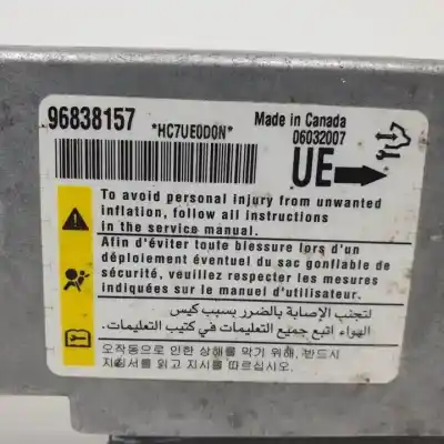 Автозапчасти б/у блок управления подушками безопасности за opel antara z20dmh ссылки oem iam 96838157  