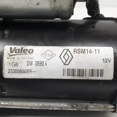 Second-hand car spare part starter motor for dacia duster k9k666 oem iam references 233006508r  