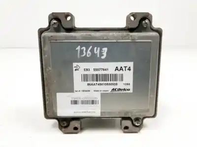 Автозапчасти б/у блок управления двигателем за opel corsa d a14xer ссылки oem iam 55577841  