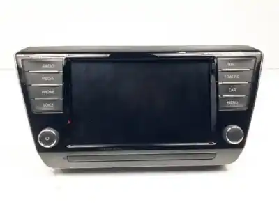 Second-hand car spare part gps navigation system for skoda superb (3v3) crlb oem iam references 3v0919606