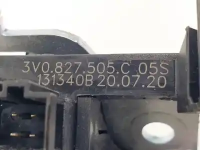 Second-hand car spare part trunk lock for skoda superb (3v3) crlb oem iam references 3v0827505c  