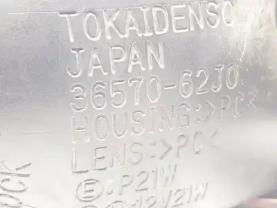 Second-hand car spare part rear left fog light for suzuki swift azg (nz) k12b oem iam references 3657062j0  