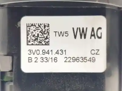 Автозапчасти б/у управление светом за skoda superb (3v3) crlb ссылки oem iam 3v0941431  