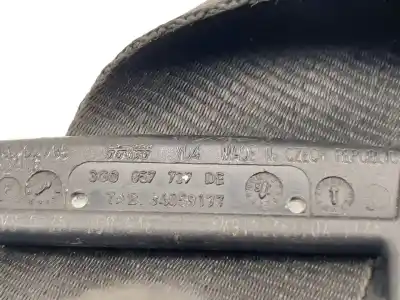 Second-hand car spare part rear right seat belt for skoda superb (3v3) crlb oem iam references 3g0857737de 34176468a 34202795