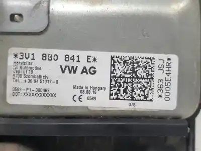 Second-hand car spare part front left air bag for skoda superb (3v3) crlb oem iam references 3v1880841e  