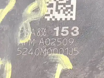 Second-hand car spare part left front door lock for citroen c3 8hz oem iam references 836153  