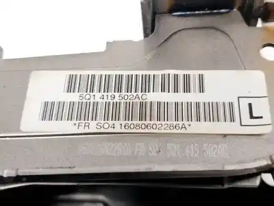 Second-hand car spare part steering column for skoda superb (3v3) crlb oem iam references 5q1419502ac  ep0916564b