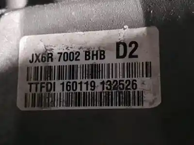 Pezzo di ricambio per auto di seconda mano riduttore per ford focus ztda riferimenti oem iam jx6r7002bhb  6 velocidades