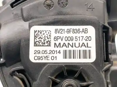 Автозапчастина б/у педальний потенціометр для ford ecosport (cr6) m1jj посилання на oem iam 8v219f836ab  