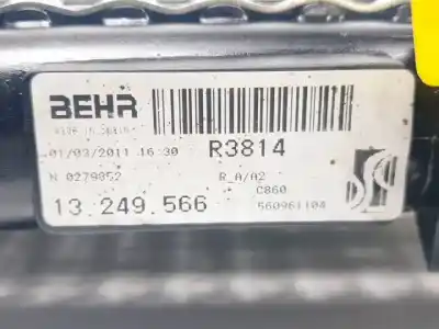 Автозапчастина б/у водяний радіатор для opel corsa d a14xer посилання на oem iam 13249566  