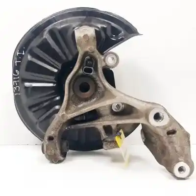 Second-hand car spare part rear left knuckle for skoda superb (3v3) crlb oem iam references 3q0501117a  