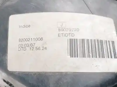 Автозапчасти б/у правая фара за dacia logan 1 express k9k792 ссылки oem iam 8200211006  89029770