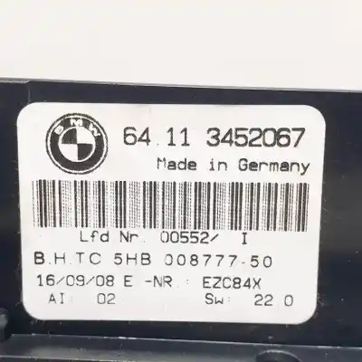Second-hand car spare part climate control for bmw x3 (e83) n47d20a oem iam references 64113452067  