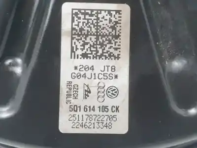 Second-hand car spare part brake servo for skoda superb (3v3) crlb oem iam references 5q0614104ck  