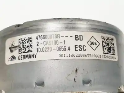 Автозапчасти б/у абс за dacia dokker k9k626 ссылки oem iam 476600078r  28515242123