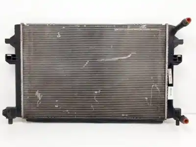 Second-hand car spare part water radiator for skoda superb (3v3) crlb oem iam references 5q0121251gb