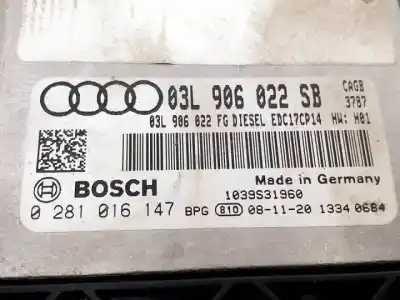 Автозапчастина б/у ебу контролер двигуна для audi a6 avant (4f2) cagb посилання на oem iam 03l906022sb  1039s31960