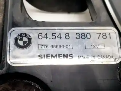 Peça sobressalente para automóvel em segunda mão termoventilador elétrico por bmw serie 5 touring (e39) 256s4 referências oem iam 64548380781 8384068 7766569001
