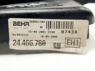 Recambio de automóvil de segunda mano de electroventilador para opel corsa c essentia referencias oem iam 24466780 560961104 13100382