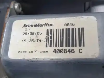 Second-hand car spare part passenger side right window regulator for nissan navara pick-up (d40m) yd25ddti oem iam references 400846c  