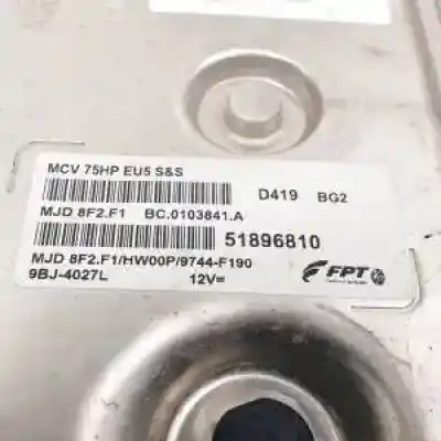 Second-hand car spare part ecu engine control for citroen nemo (vu) fhz oem iam references bc0103841a  51896810