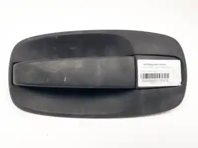 Second-hand car spare part exterior right front door handle for opel vivaro f9q762 oem iam references 91168524