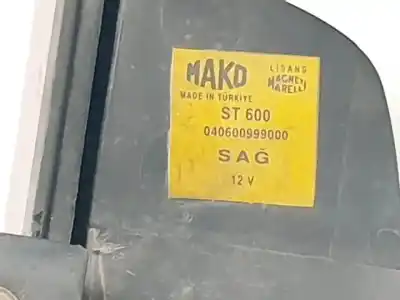 Second-hand car spare part right tailgate light for fiat i doblò (119) 223a7000 oem iam references   