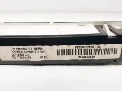 Peça sobressalente para automóvel em segunda mão display gps / multimídia por citroen c4 picasso i monospace (ud_) 2.0 hdi 138 referências oem iam 281157695  281143498