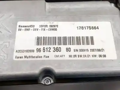 Автозапчасти б/у приборная доска за citroen c4 picasso i monospace (ud_) 2.0 hdi 138 ссылки oem iam 281133658  966378958001