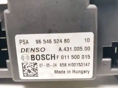 Автозапчастина б/у стійкість на нагревання для citroen c4 picasso i monospace (ud_) 2.0 hdi 138 посилання на oem iam 9654652480  f011500015