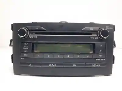 Автозапчасти б/у аудиосистема / радио cd за toyota auris (_e15_) 2.0 d-4d (ade150_) ссылки oem iam 8612002a70
