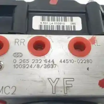 Peça sobressalente para automóvel em segunda mão abs por toyota auris (_e15_) 2.0 d-4d (ade150_) referências oem iam 4451002280  0265800986