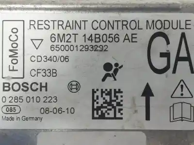 Автозапчастина б/у блок управління подушками безпеки для ford s-max (ca1) qxwa посилання на oem iam 0285010223  