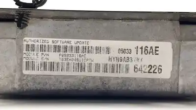 Second-hand car spare part ecu engine control for chrysler pt cruiser (pt_) 2.4 oem iam references 05033116ae  642226