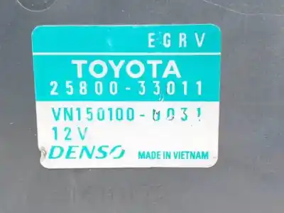 Автозапчастина б/у клапан egr для toyota auris (_e15_) 2.0 d-4d (ade150_) посилання на oem iam 2580033011  