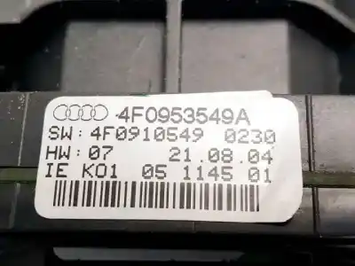 Second-hand car spare part indicator switch for audi a6 berlina (4f2) auk oem iam references 4f0953549a  