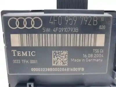 Second-hand car spare part electronic module for audi a6 berlina (4f2) auk oem iam references 4f0959792b  