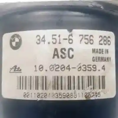 Peça sobressalente para automóvel em segunda mão abs por bmw serie 3 cabrio (e46) m54256s5 referências oem iam 6756286  10094808033
