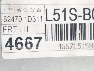 Автозапчасти б/у регулятор стекла переднего левого за kia carens (un) d4fb ссылки oem iam 824701d311  