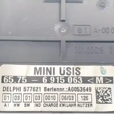 Second-hand car spare part electronic module for bmw mini (r50,r53) w11b16a oem iam references 65756915063  