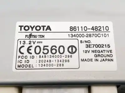 Автозапчастина б/у багатофункційний дисплей для lexus rx (mcu/gsu/mhu3) g/3mz-fe посилання на oem iam 8611048210  
