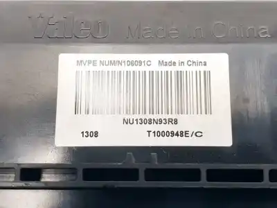 Pièce détachée automobile d'occasion résistance à la chauffe pour citroen c3 pluriel kfv références oem iam t1000948ec  n106091c