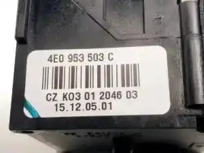 Pezzo di ricambio per auto di seconda mano comando pulito per audi a4 avant (8e) asb riferimenti oem iam 4e0953503c  