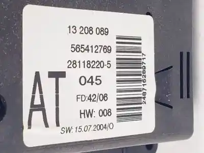 Peça sobressalente para automóvel em segunda mão display gps / multimídia por opel zafira b d-z19dt referências oem iam 13208089  281182205