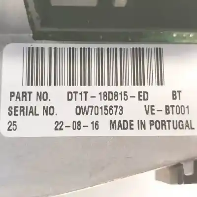 Автозапчастина б/у аудіо система / радіо cd для ford transit connect xxga посилання на oem iam dt1t18d815ed  