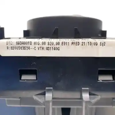 Peça sobressalente para automóvel em segunda mão comando de sofagem (chauffage / ar condicionado) por renault grand modus d4f740 referências oem iam 8200563524  