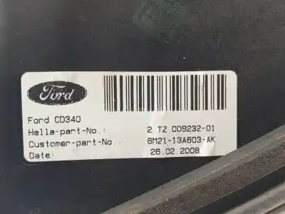 Автозапчасти б/у внутренний правый задний фонарь за ford s-max (ca1) aowa ссылки oem iam 6m2113a603ak  